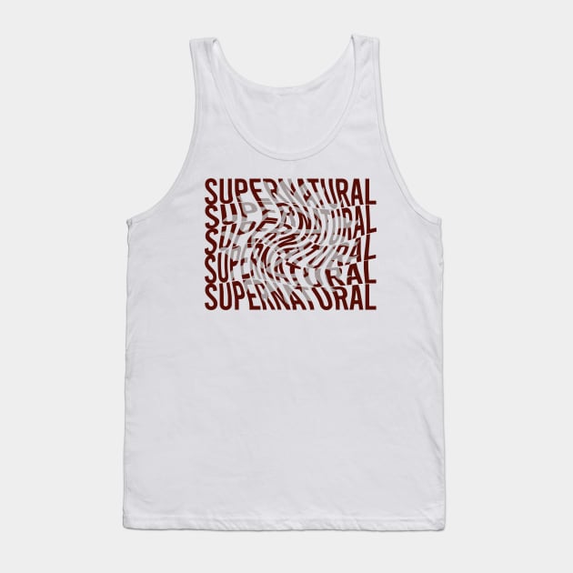 Supernatural tv series lover Tank Top by Maffw